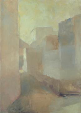 Kokin Alexandra. Around the light ( 50x70 см / холст / масло / 2018 г. )