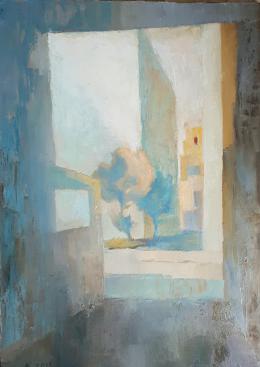 Kokin Alexandra. In the light ( 50x70 см / холст / масло / 2018 г. )
