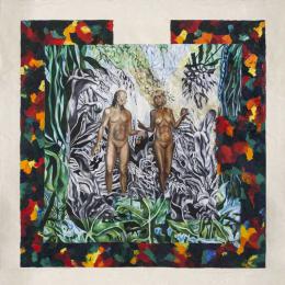 Plotkin Dmitry. NATURE, GENERATING PEOPLE ( 200x200 см / холст / масло / 2013 г. )