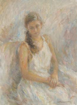 Финкельштерн Давид. Дочь ( масло / 1999 г. )