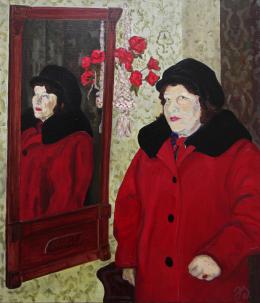 Эткин Дмитрий. Двойной портрет С.Я. Эткиной ( 60x70 см / холст / масло / 2011 г. )