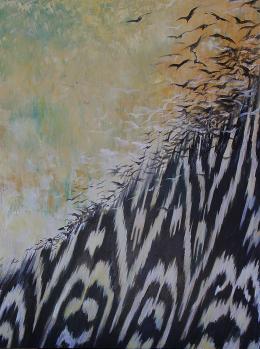 Король Мариана. Птицы Востока ( 50x70 см / холст / масло / 2016 г. )
