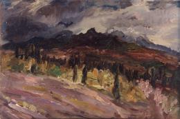 Барштейн Лера. Крым ( 55x45 см / картон / масло / 1989 г. )