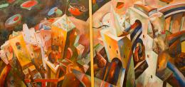 Rubinstein Oleg. Архитектура будущего ( 160x80 см / холст / масло / 2016 г. ) Rubinstein Oleg. Архитектура будущего ( 160x80 см / холст / масло / 2016 г. )