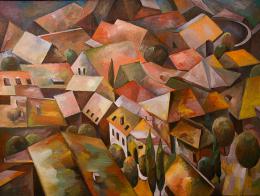 Rubinstein Oleg. Крыши ( 120x90 см / холст / 2015 г. ) Rubinstein Oleg. Крыши ( 120x90 см / холст / 2015 г. )