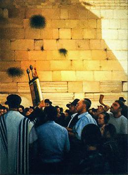Гуревич Эдуард. Котель. Вечерняя молитва. ( 60x90 см / холст / масло / 2003 г. )