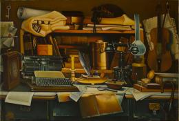 Гуревич Эдуард. Хаим Нахман Бялик. ( 120x80 см / холст / масло / 2005 г. )