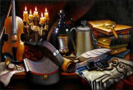 Гуревич Эдуард. О Вечном. ( 91x61 см / холст / масло / 2005 г. )