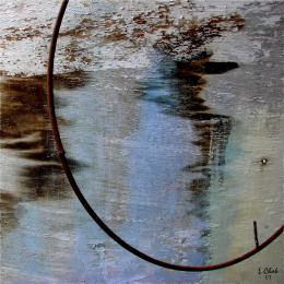 Чак Лилия. Iron Lines #3. ( 80x80 см / смешанный / смешанная техника / 2008 г. )