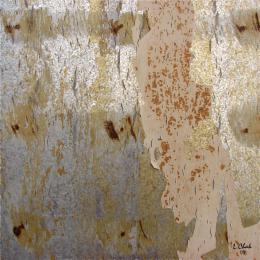 Чак Лилия. Iron Lines #5. ( 80x80 см / смешанный / смешанная техника / 2008 г. )