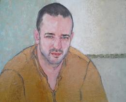 Meshulam Lemkovitch Lubov. Portrait of young man Alexander ( 60x50 см / холст / масло / 2016 г. )