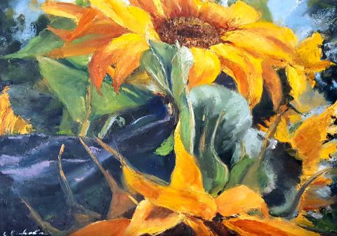 Yegorova Olga . Подсолнух