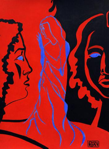 Plotkin Dmitry . LOT AND THE DAUGHTERS - series 