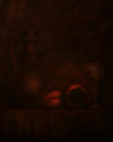 Розенберг Яков . Still Life with Persimmons
