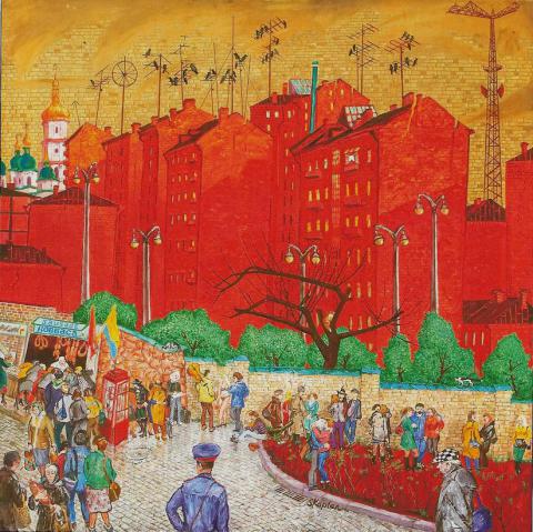 Каплан Самуил Соломонович. Красные здания