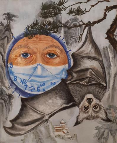 Выставка "Пандемия" . Irena Krichevsky. Без названия