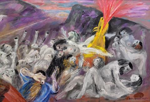 Фирер Олег Ильич. Золотой телец  ( фрагмент )