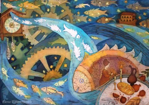 Uzdenikova Elena . The ark