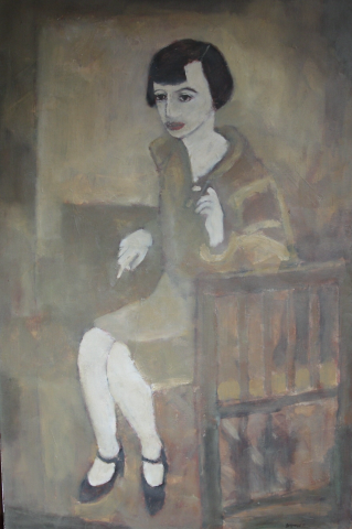Бройтман Израиль . Woman Smoking