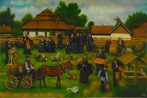 Гуревич Эдуард Михайлович. Один день из жизни штеттла.