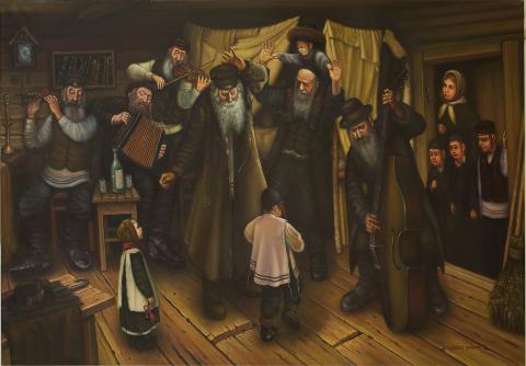Гуревич Эдуард Михайлович. Клейзмеры, день рождения деда.